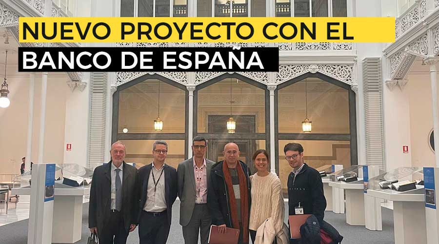 Miembros del Foro Germán Bernácer y la Cátedra German Bernácer en el Banco de España