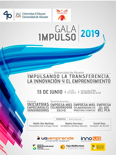 Cartel anunciador de la Gala Impulso 2019